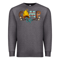 Charcoal Heather camp life Premium Sweatshirt - Artiststas