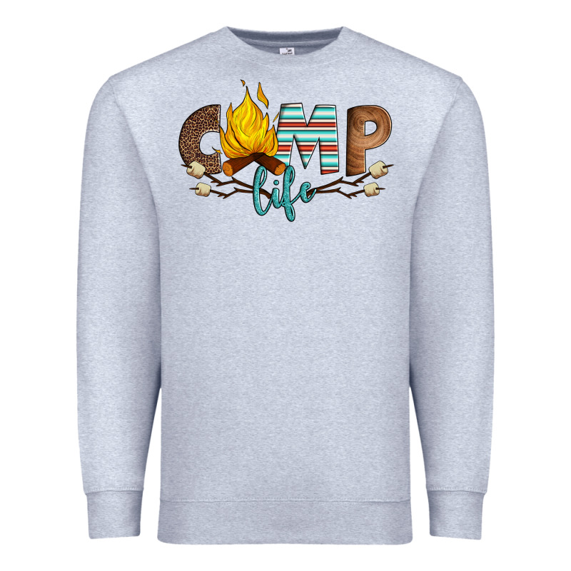 Camp Life Premium Sweatshirt by Artiststas | Teevron