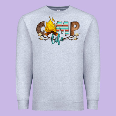 Camp Life Premium Sweatshirt Designed By Artiststas