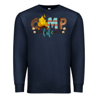 Navy camp life Premium Sweatshirt - Artiststas