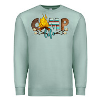 Seafoam camp life Premium Sweatshirt - Artiststas