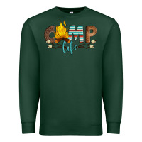 Sports Green camp life Premium Sweatshirt - Artiststas