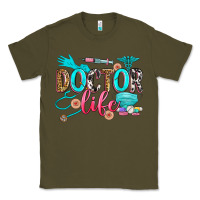 Army Green doctor life Classic Tee - Zillion Design Studio