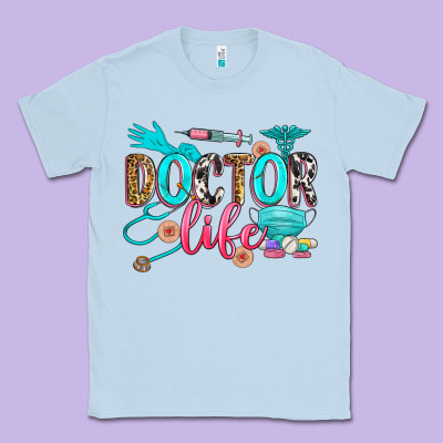 Doctor Life Classic Tee Designed By Zillion Design Studio