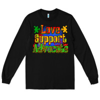 Black love support advocate Long Sleeve Tee - Zillion Design Studio