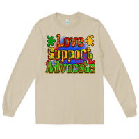 Mushroom love support advocate Long Sleeve Tee - Zillion Design Studio