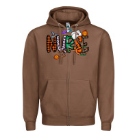 Chestnut nurse halloween Zipper Hoodie - CowhideDigitalArt