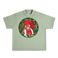 Oil Green Roaster Christmas Urban Heavy Tee - RanaPortraitStore