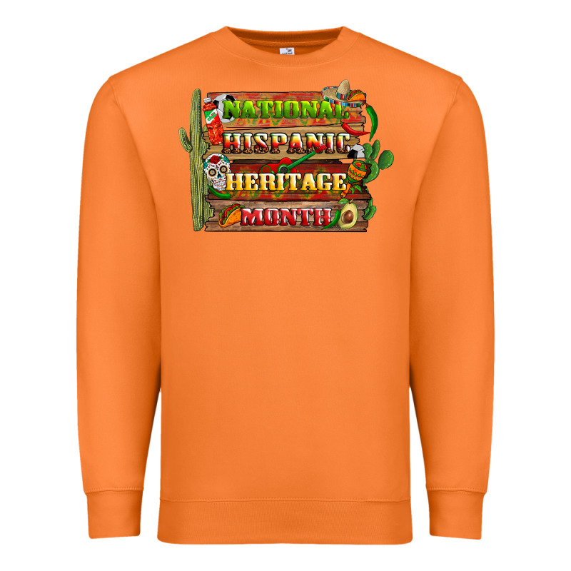 National Hispanic Heritage Month With Background Premium Sweatshirt by BundleAndBundleShop | Teevron