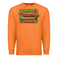 Carrot national hispanic heritage month with background Premium Sweatshirt - BundleAndBundleShop