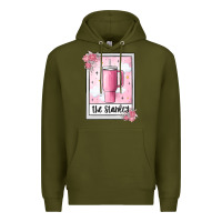 Army Green the inspired tarot boujee Premium Hoodie - MaliasSmallBusiness
