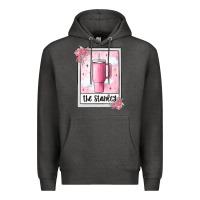 Charcoal Heather the inspired tarot boujee Premium Hoodie - MaliasSmallBusiness