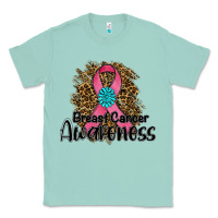 Seafoam breast cancer awareness Classic Tee - RanaPortraitStore