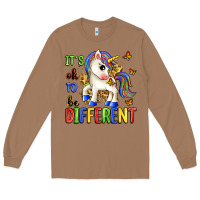 Toasted Coconut it's ok to be different Long Sleeve Tee - Zillion Design Studio