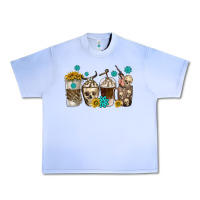 Grape Ice coffee cups bull skull with gemstones Urban Heavy Tee - texasbilliewilder