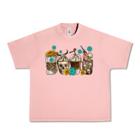 Salmon coffee cups bull skull with gemstones Urban Heavy Tee - texasbilliewilder