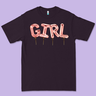 Girl Balloon Premium Tee Designed By Artiststas