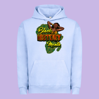 Black History Month Urban Hoodie Designed By Nancycooperartshop