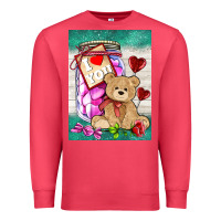 Cardinal candy jar with bear  air Premium Sweatshirt - AdoDesignShop