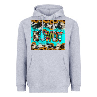 Heather Grey howdy Heavyweight Hoodie - JahusDesignShop