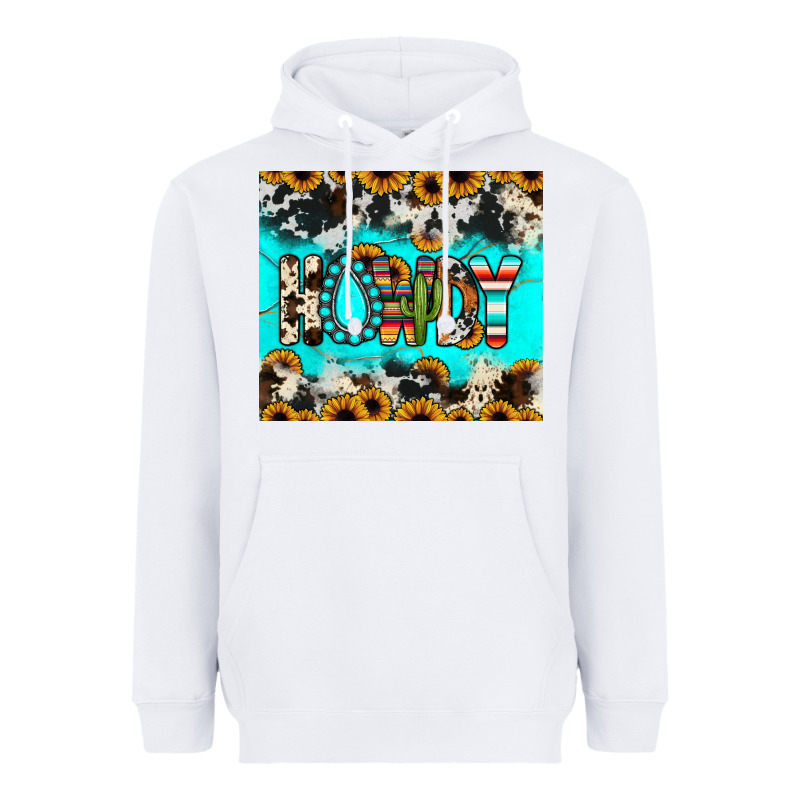 Howdy Heavyweight Hoodie by JahusDesignShop | Teevron