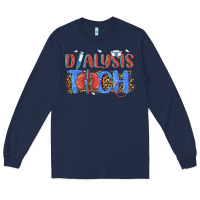 Navy dialysis tech Long Sleeve Tee - texasbilliewilder