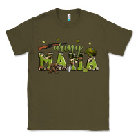 Army Green army mama Classic Tee - Zillion Design Studio