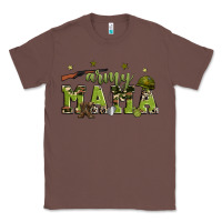 Chestnut army mama Classic Tee - Zillion Design Studio