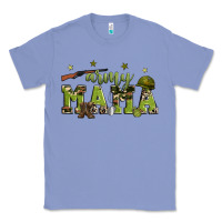 Colony Blue army mama Classic Tee - Zillion Design Studio