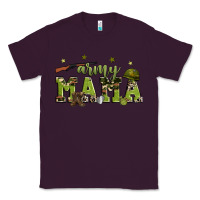 Plum army mama Classic Tee - Zillion Design Studio