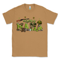 Toasted Coconut army mama Classic Tee - Zillion Design Studio