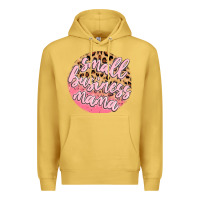 Antique Gold small business mama Premium Hoodie - MaliasSmallBusiness