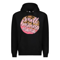 Black small business mama Premium Hoodie - MaliasSmallBusiness