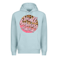 Blue Mist small business mama Premium Hoodie - MaliasSmallBusiness
