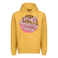Mustard small business mama Premium Hoodie - MaliasSmallBusiness