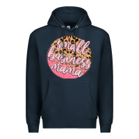 Navy small business mama Premium Hoodie - MaliasSmallBusiness