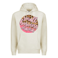 Oatmeal Heather small business mama Premium Hoodie - MaliasSmallBusiness