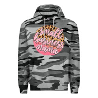 Slate Camo small business mama Premium Hoodie - MaliasSmallBusiness