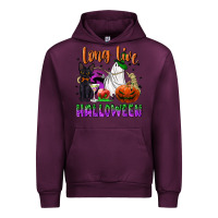 Mauve Wine long live halloween Urban Hoodie - NancyCooperArtShop