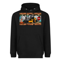 Black steam roller sippy cup Heavyweight Hoodie - Artiststas