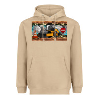 Mushroom steam roller sippy cup Heavyweight Hoodie - Artiststas