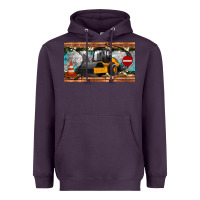 Plum steam roller sippy cup Heavyweight Hoodie - Artiststas