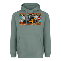 Sage steam roller sippy cup Heavyweight Hoodie - Artiststas