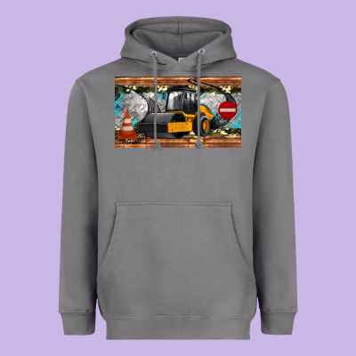 Steam Roller Sippy Cup Heavyweight Hoodie Designed By Artiststas