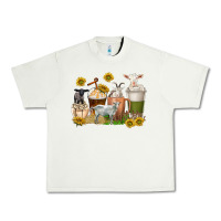 Pistachio coffee cups goats Urban Heavy Tee - texasbilliewilder