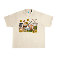 Sandshell coffee cups goats Urban Heavy Tee - texasbilliewilder