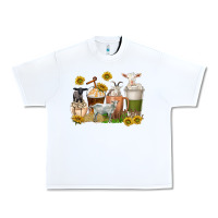 White coffee cups goats Urban Heavy Tee - texasbilliewilder