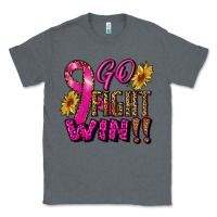 Charcoal Heather go fight win Classic Tee - RanaPortraitStore