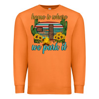 Carrot home is where we park it Premium Sweatshirt - Artiststas
