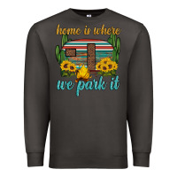 Smoke home is where we park it Premium Sweatshirt - Artiststas